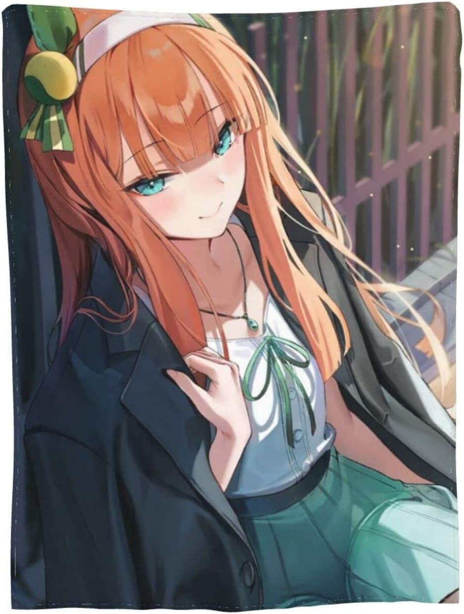 Amazon｜ウマ娘 サイレンススズカ 毛布 ブランケット フランネル